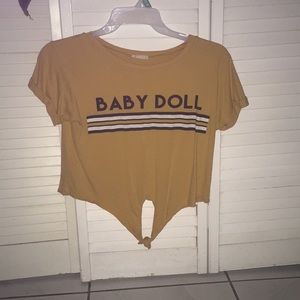 Baby doll t shirt